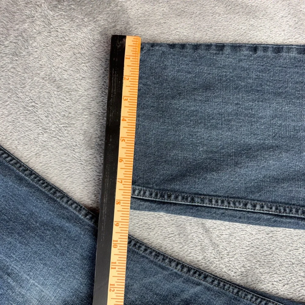 Levi's 514 Straight Fit Jeans Mens 38x30 Blue Good Zip Fly Denim
